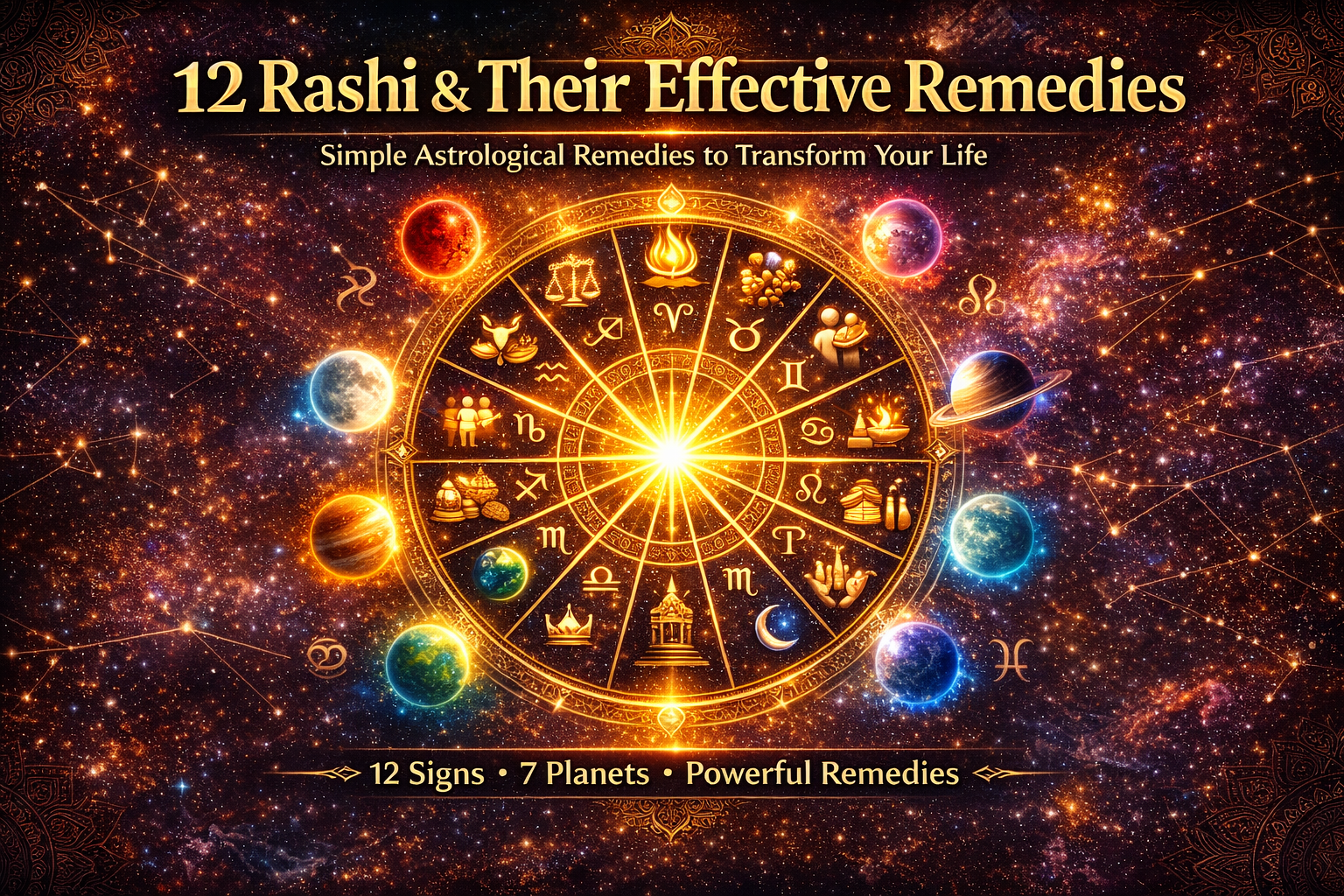 Rashi Mantras & Remedies (Vedic Astrology)
